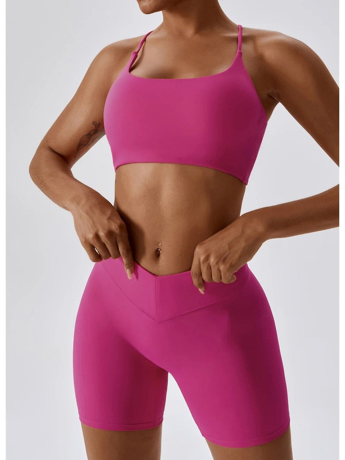 Ensemble Sport Fitness Short et Soutien-Gorge | Yogaova