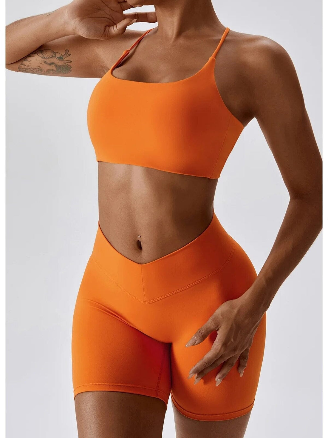 Ensemble Sport Fitness Short et Soutien-Gorge | Yogaova