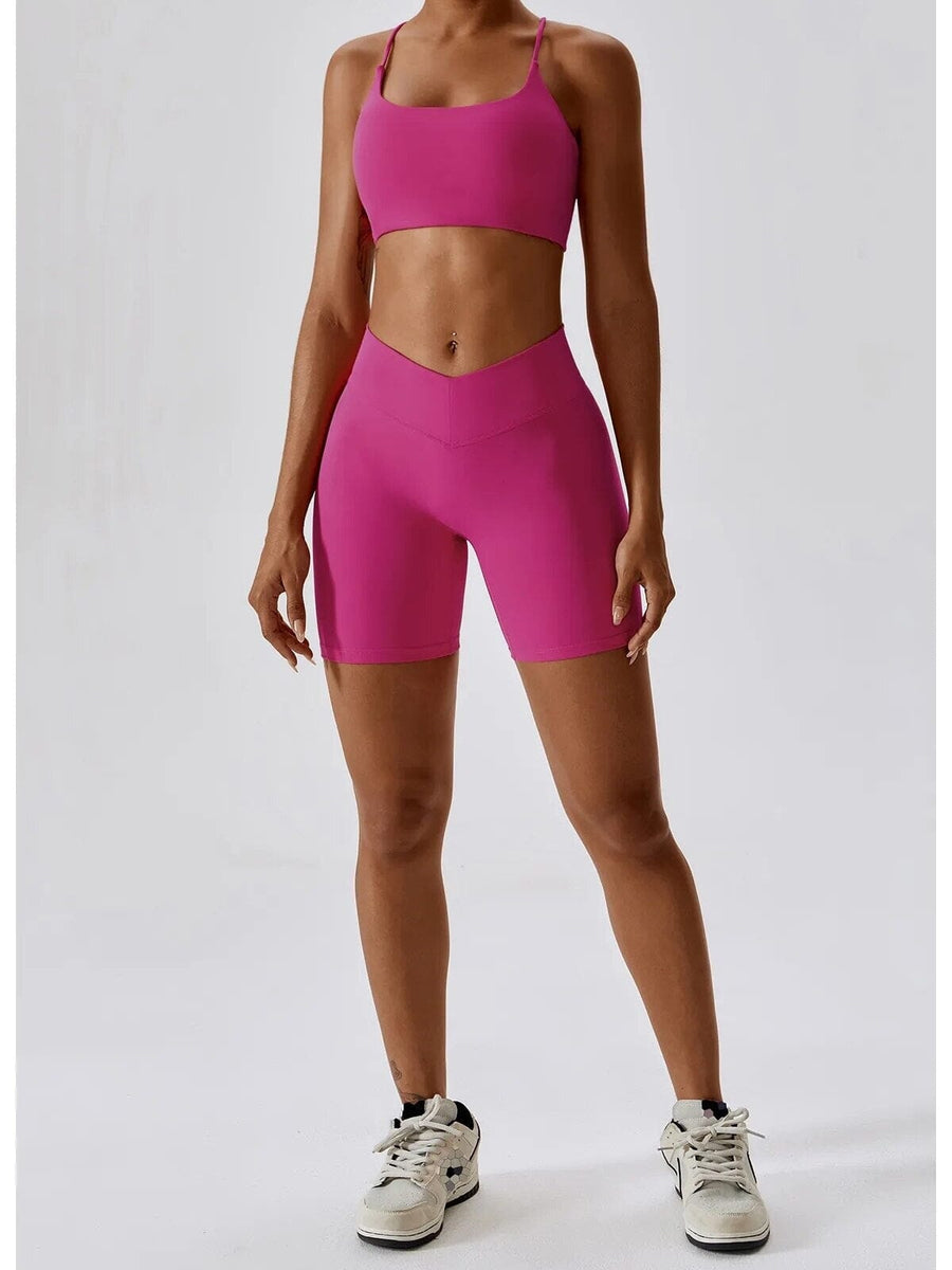 Ensemble Sport Fitness Short et Soutien-Gorge | Yogaova