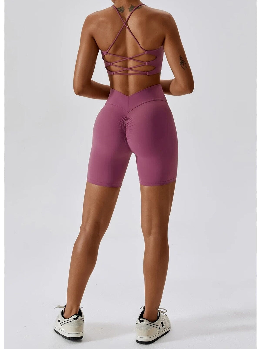 Ensemble Sport Fitness Short et Soutien-Gorge | Yogaova