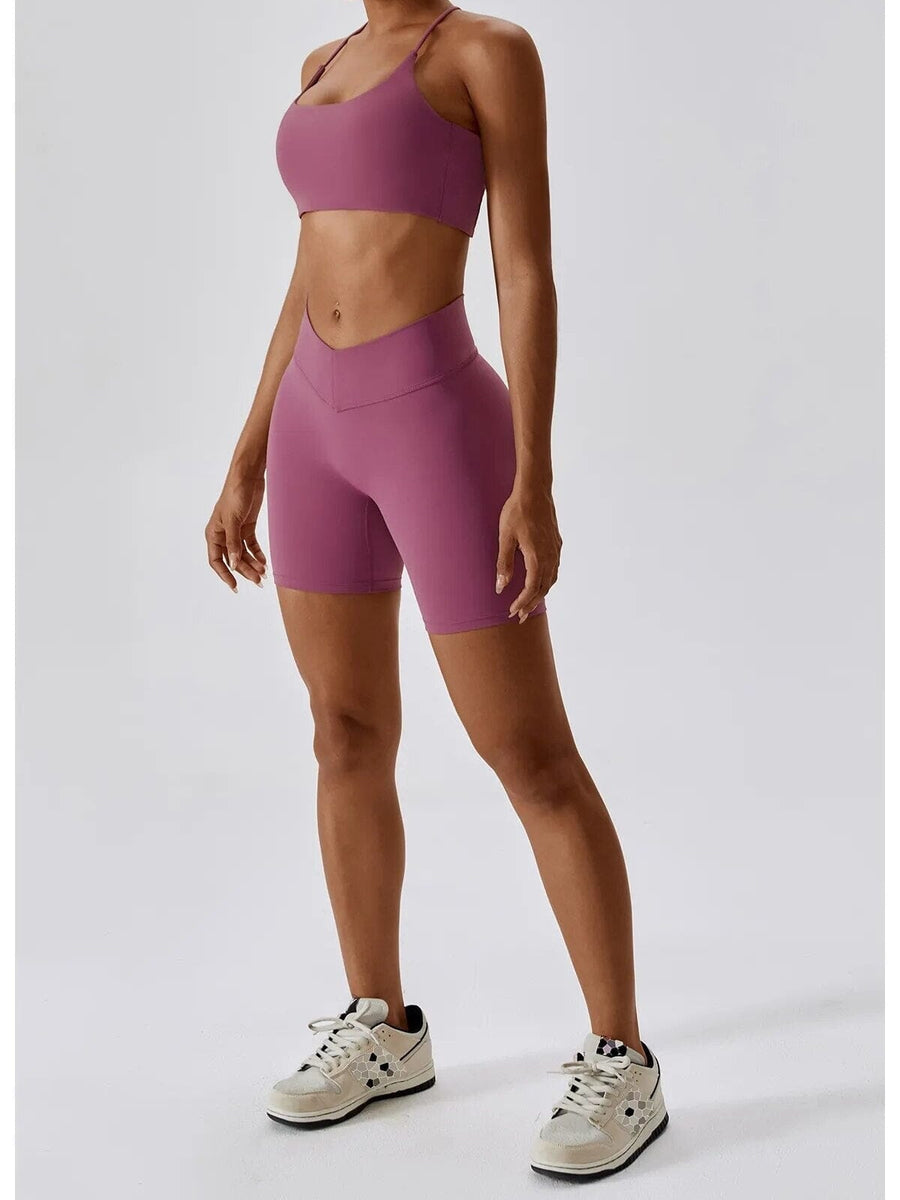 Ensemble Sport Fitness Short et Soutien-Gorge | Yogaova