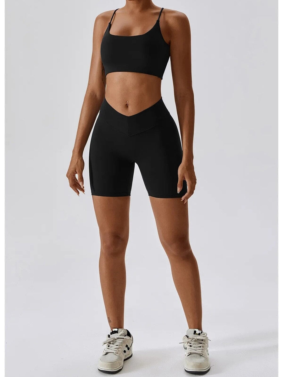 Ensemble Sport Fitness Short et Soutien-Gorge | Yogaova
