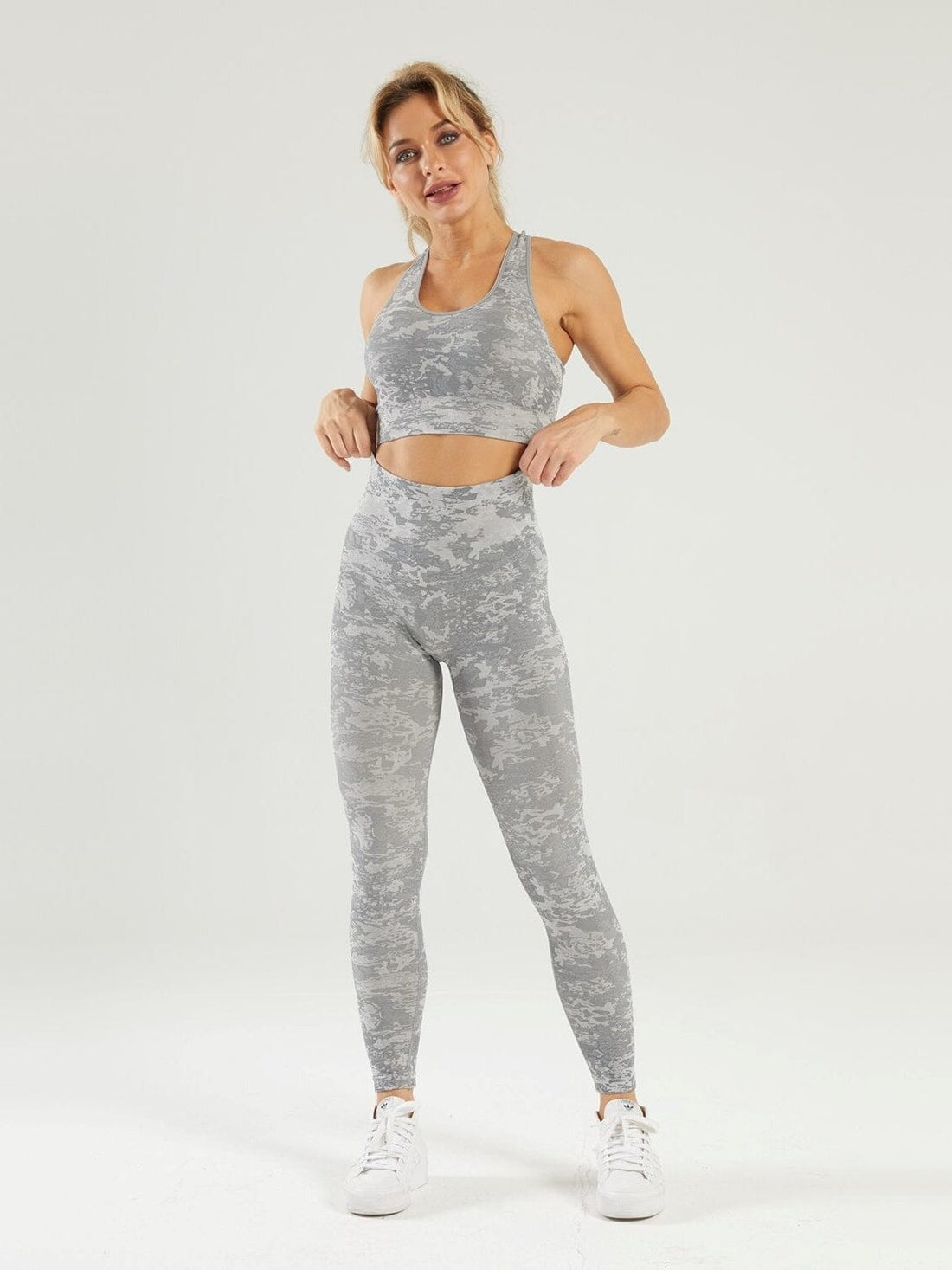 Ensemble Sport Legging et Soutien-Gorge Camouflage | Yogaova