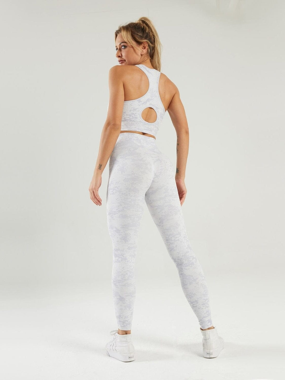 Ensemble Sport Legging et Soutien-Gorge Camouflage | Yogaova