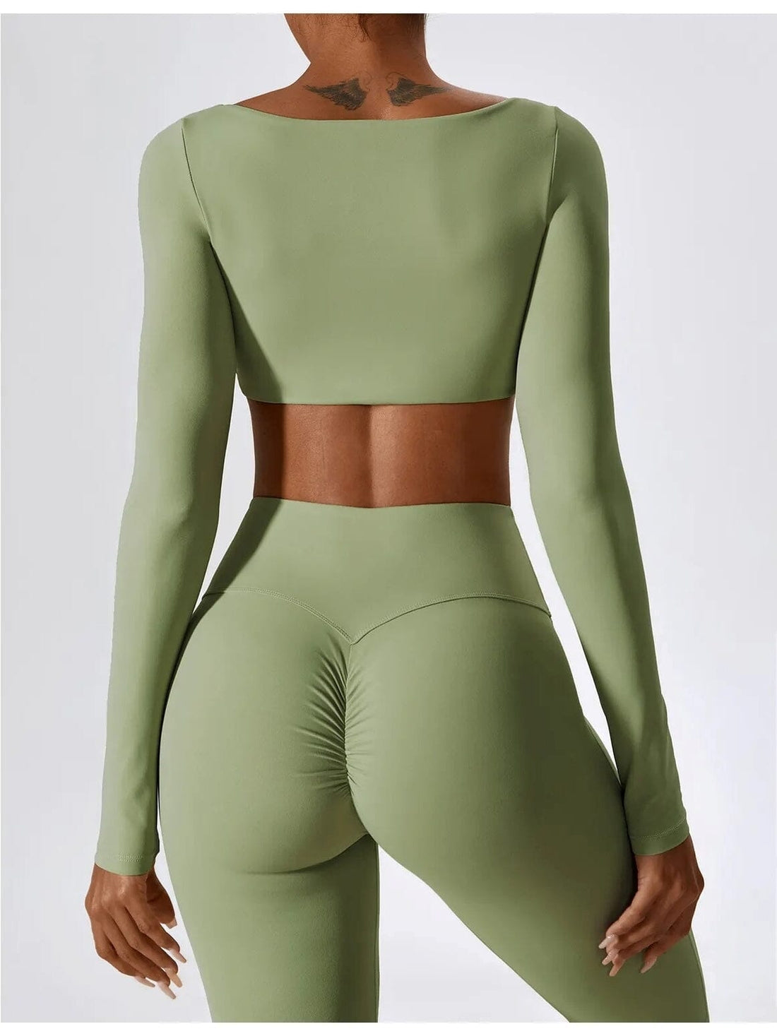 Ensemble Sport Legging Évasé Push Up | Yogaova