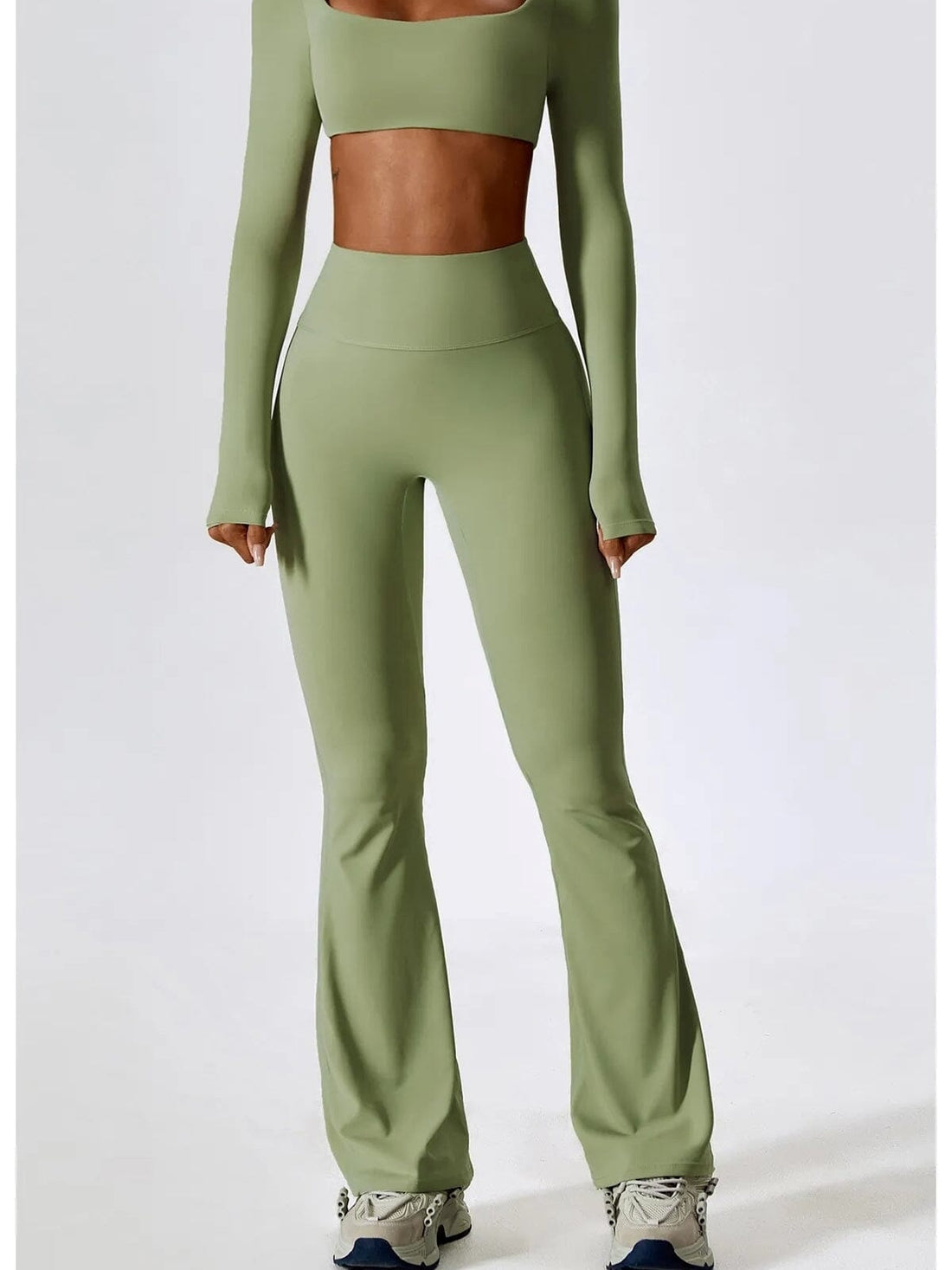 Ensemble Sport Legging Évasé Push Up | Yogaova