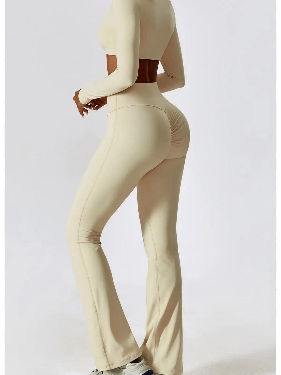 Ensemble Sport Legging Évasé Push Up | Yogaova