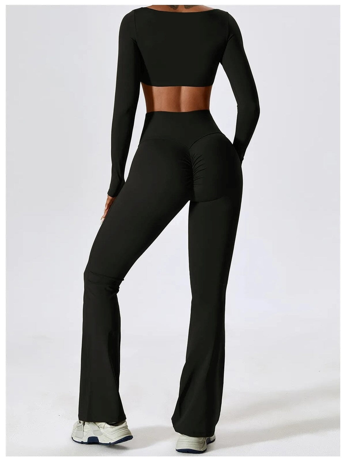 Ensemble Sport Legging Évasé Push Up | Yogaova
