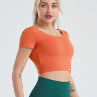 Ensemble Sport Legging T-shirt Manches Courtes | Yogaova