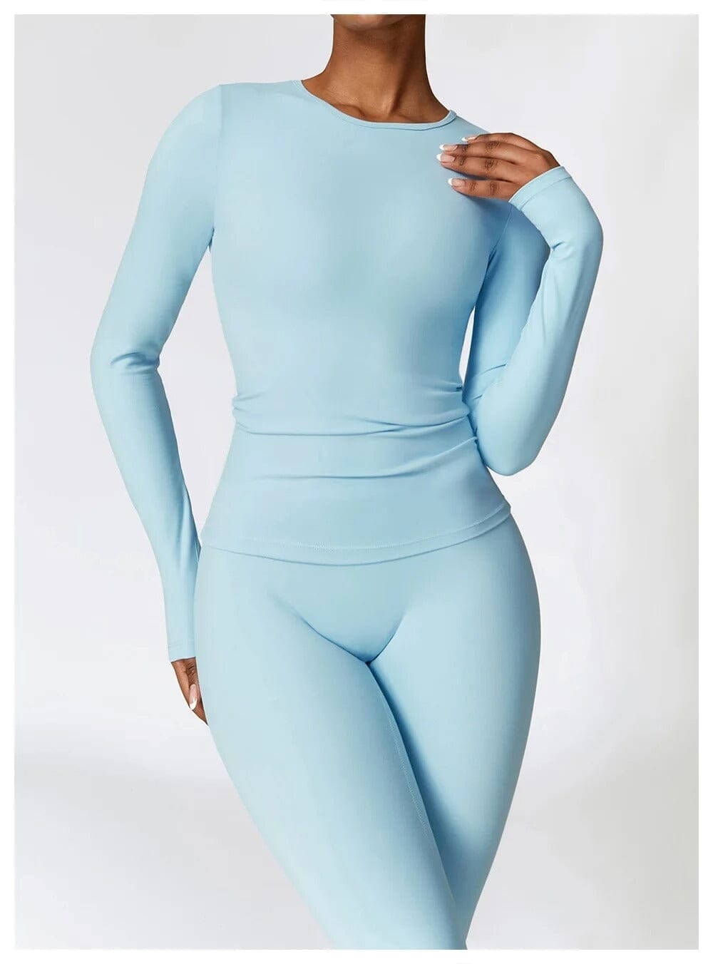 Ensemble Sport Legging T-Shirt Manches Longues - DynamoDiva | Yogaova