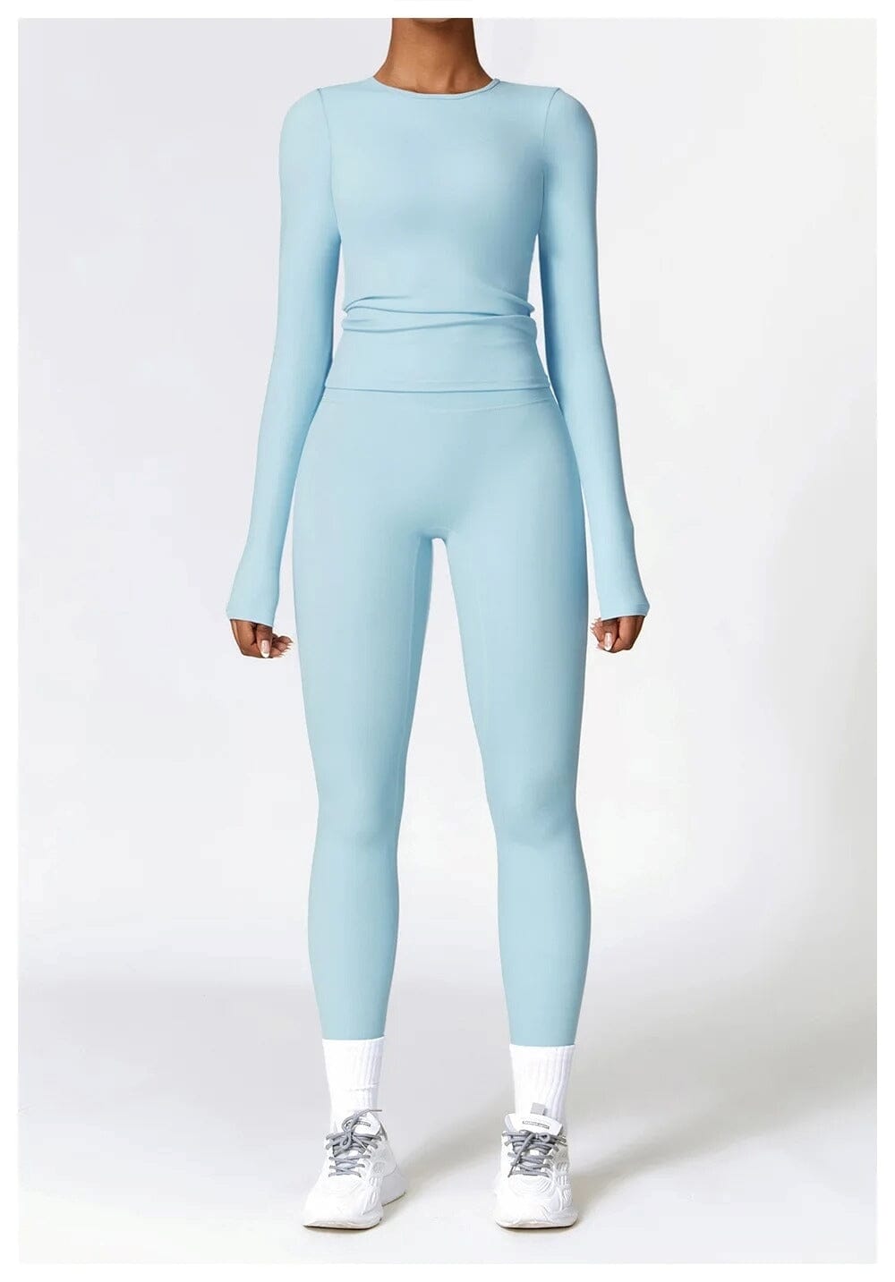 Ensemble Sport Legging T-Shirt Manches Longues - DynamoDiva | Yogaova