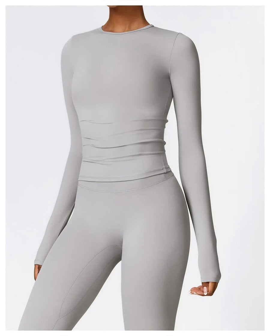 Ensemble Sport Legging T-Shirt Manches Longues - DynamoDiva | Yogaova