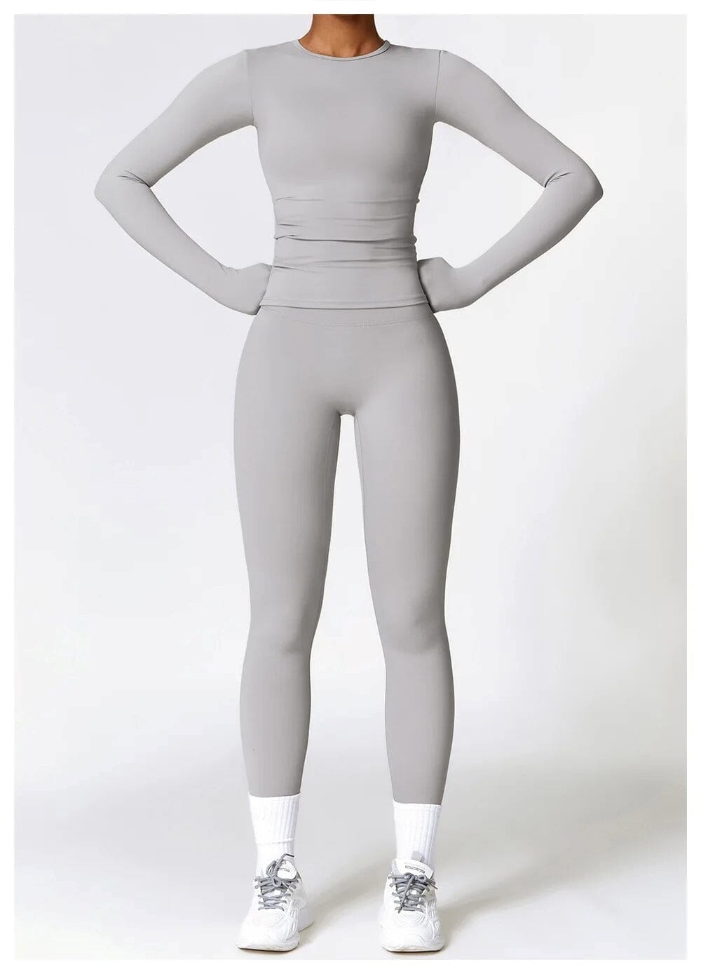 Ensemble Sport Legging T-Shirt Manches Longues - DynamoDiva | Yogaova