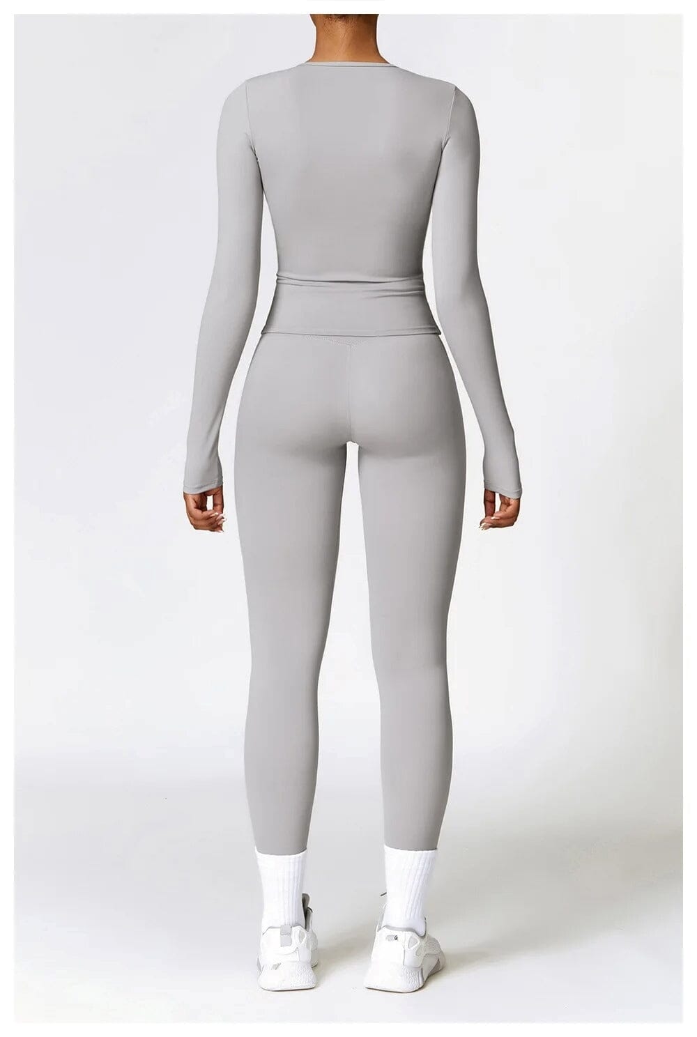 Ensemble Sport Legging T-Shirt Manches Longues - DynamoDiva | Yogaova