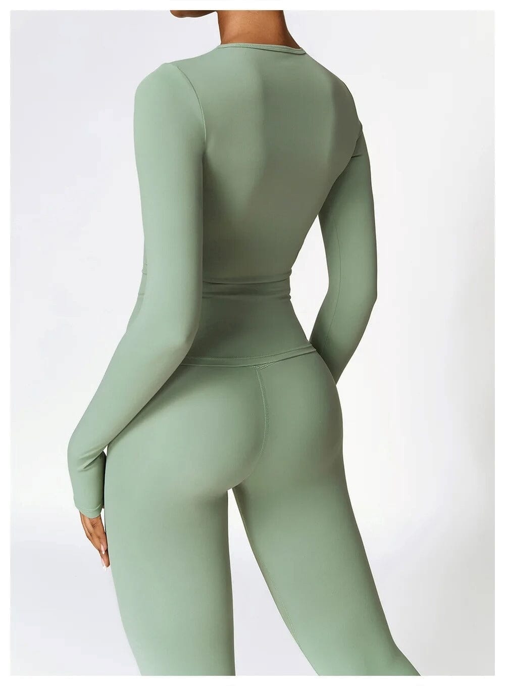 Ensemble Sport Legging T-Shirt Manches Longues - DynamoDiva | Yogaova
