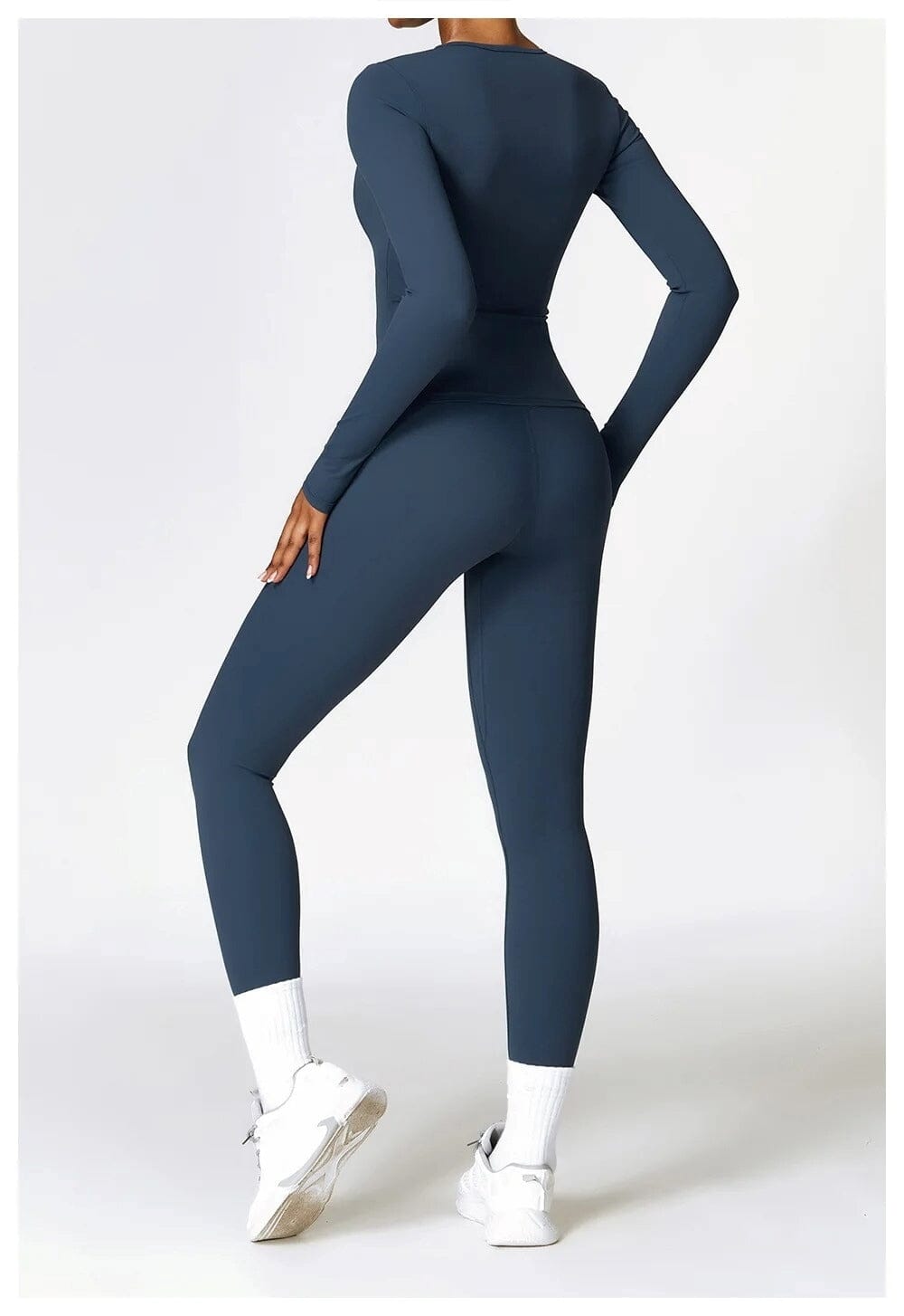 Ensemble Sport Legging T-Shirt Manches Longues - DynamoDiva | Yogaova