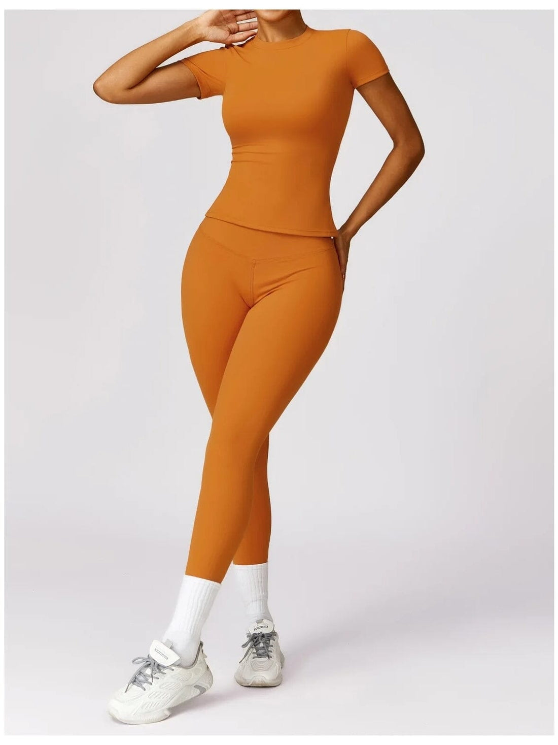 Ensemble Sport Legging T-Shirt - PowerLiftGirl | Yogaova