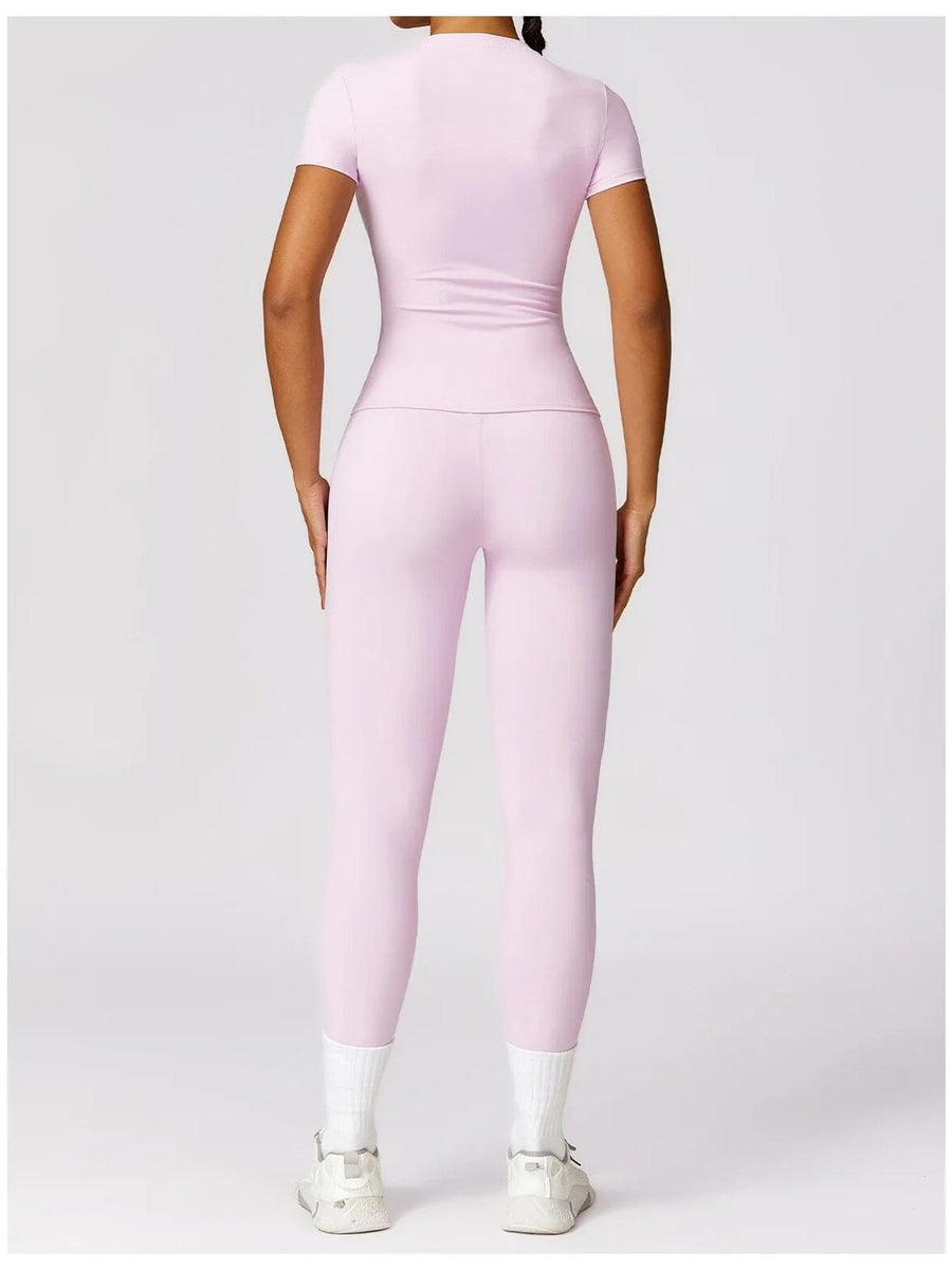 Ensemble Sport Legging T-Shirt - PowerLiftGirl | Yogaova