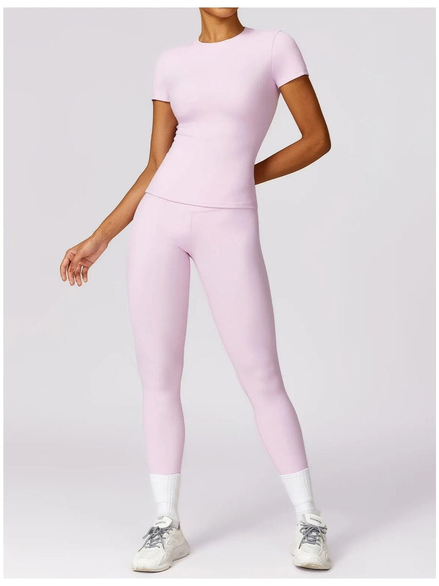 Ensemble Sport Legging T-Shirt - PowerLiftGirl | Yogaova