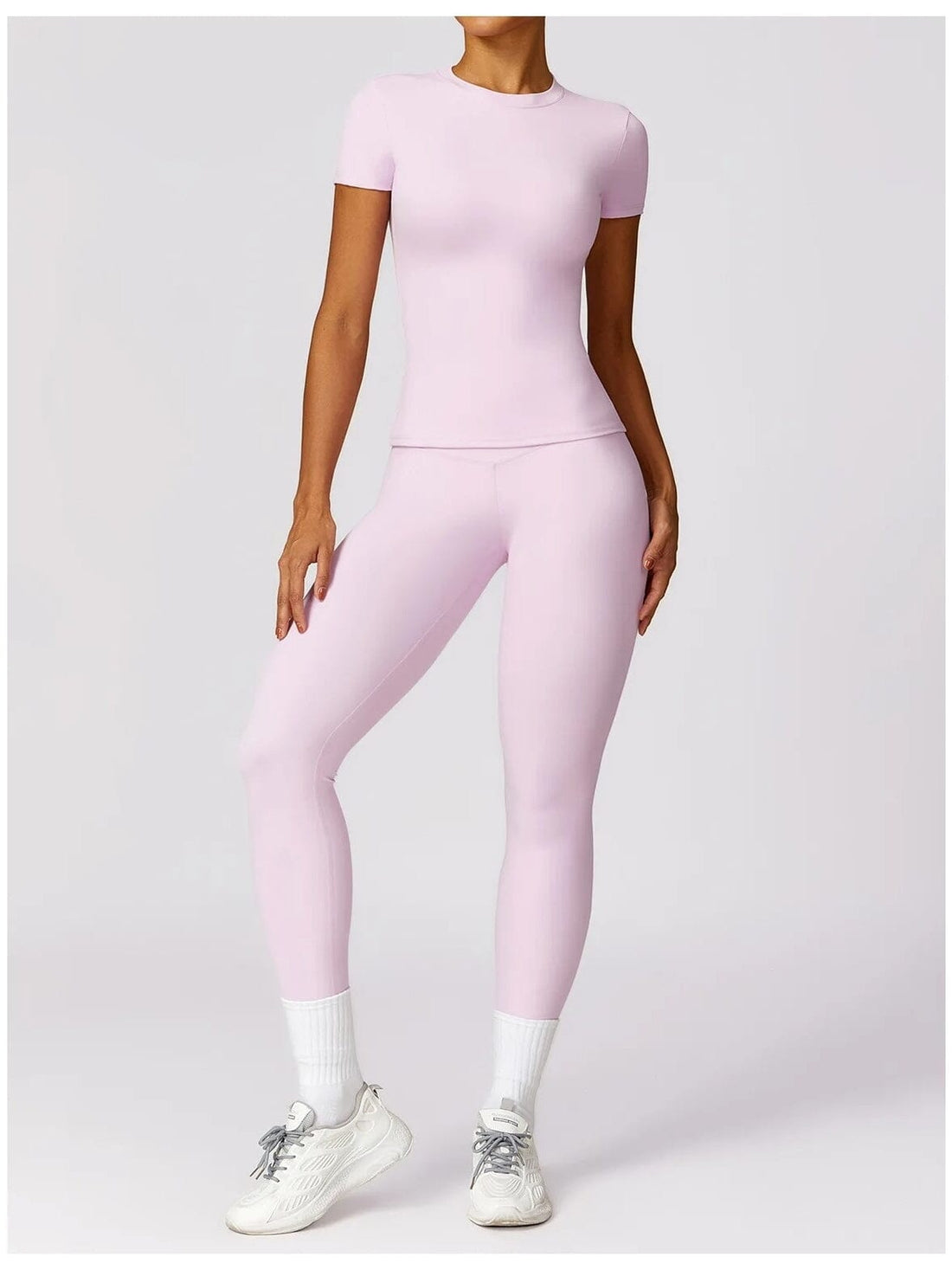 Ensemble Sport Legging T-Shirt - PowerLiftGirl | Yogaova