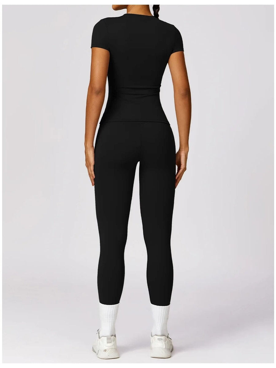 Ensemble Sport Legging T-Shirt - PowerLiftGirl | Yogaova
