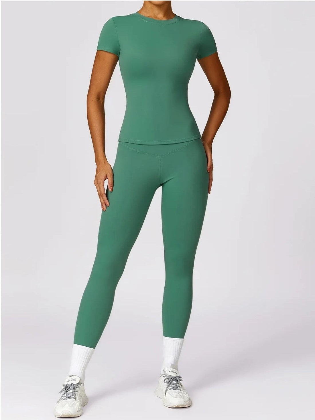 Ensemble Sport Legging T-Shirt - PowerLiftGirl | Yogaova