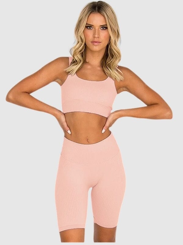Ensemble Sport Plissé - Sara | Yogaova