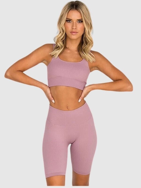 Ensemble Sport Plissé - Sara | Yogaova