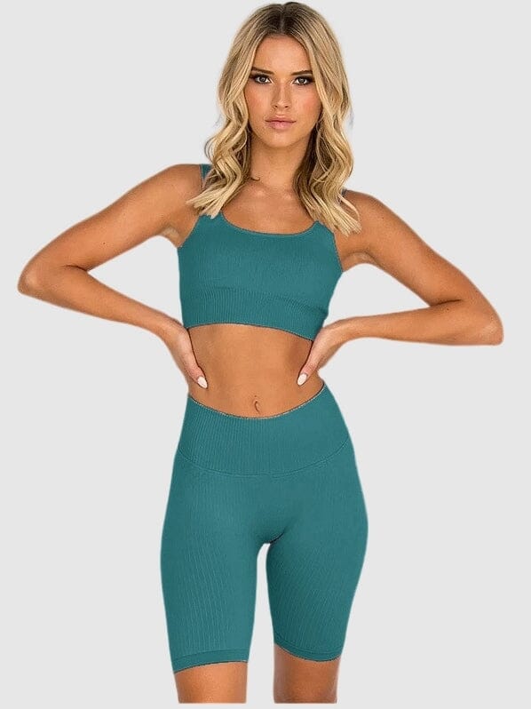 Ensemble Sport Plissé - Sara | Yogaova