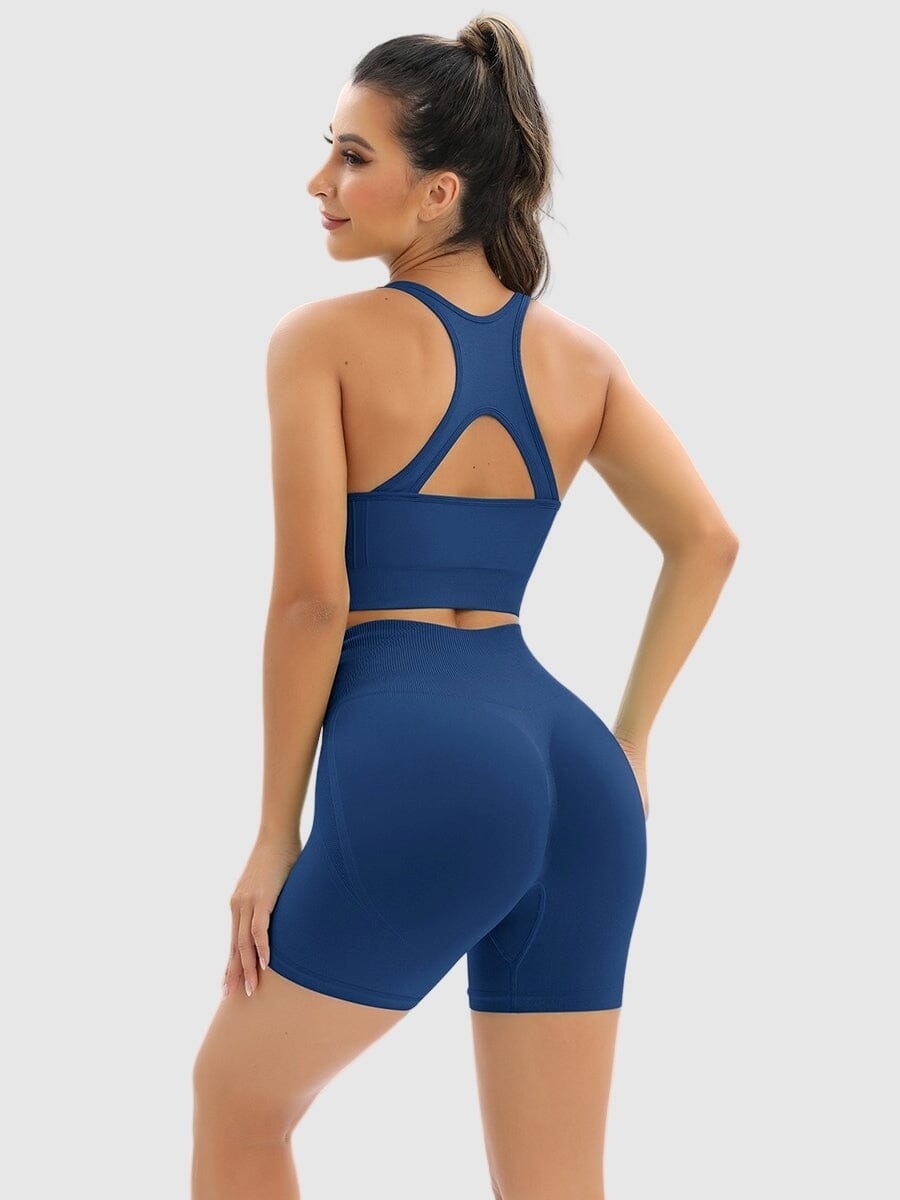 Ensemble Sport Push Up, Short et Brassière | Yogaova