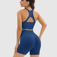 Ensemble Sport Push Up, Short et Brassière | Yogaova
