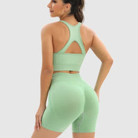 Ensemble Sport Push Up, Short et Brassière | Yogaova