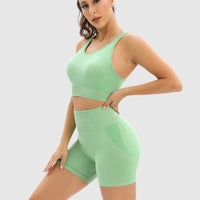 Ensemble Sport Push Up, Short et Brassière | Yogaova