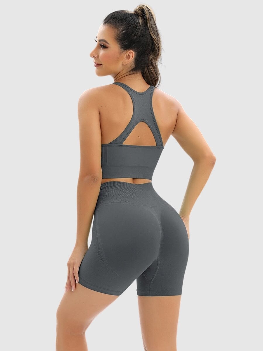 Ensemble Sport Push Up, Short et Brassière | Yogaova
