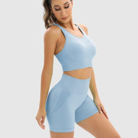 Ensemble Sport Push Up, Short et Brassière | Yogaova