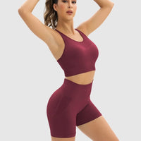 Ensemble Sport Push Up, Short et Brassière | Yogaova