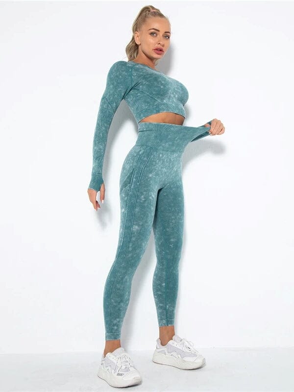 Ensemble Sport Push Up Texturé | Yogaova