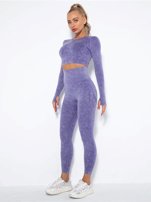 Ensemble Sport Push Up Texturé | Yogaova