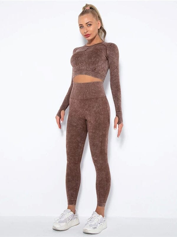 Ensemble Sport Push Up Texturé | Yogaova