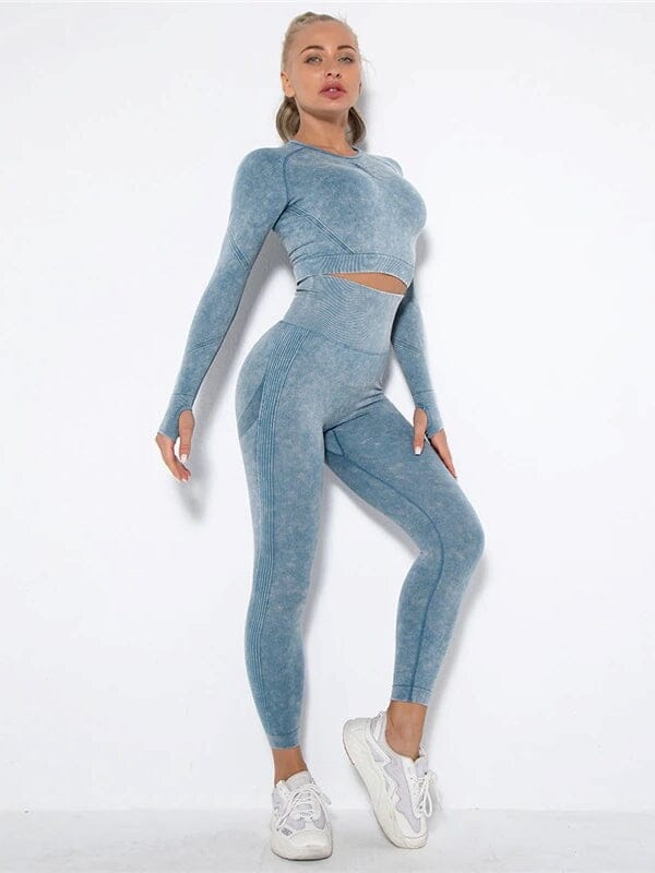 Ensemble Sport Push Up Texturé | Yogaova