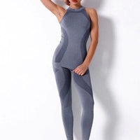 Ensemble Sport Sans Couture Legging et Top - KindyFit | Yogaova