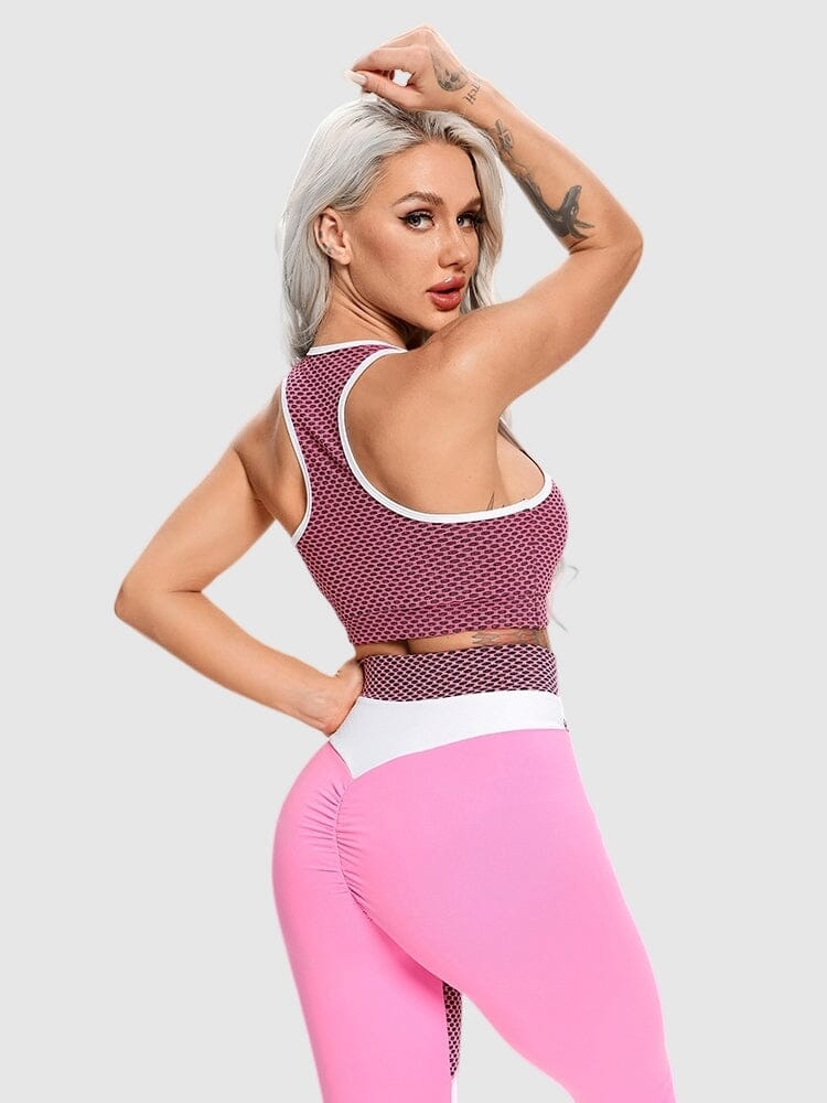 Ensemble Sport Sculptant, Legging Push Up et Brassière | Yogaova