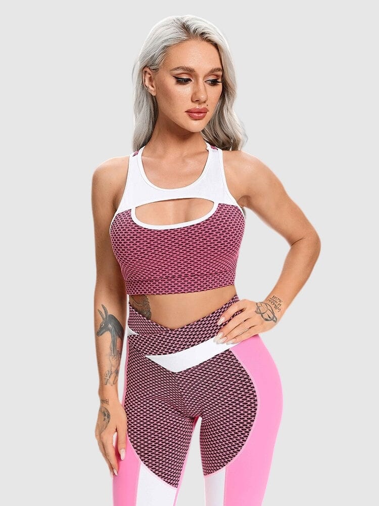 Ensemble Sport Sculptant, Legging Push Up et Brassière | Yogaova