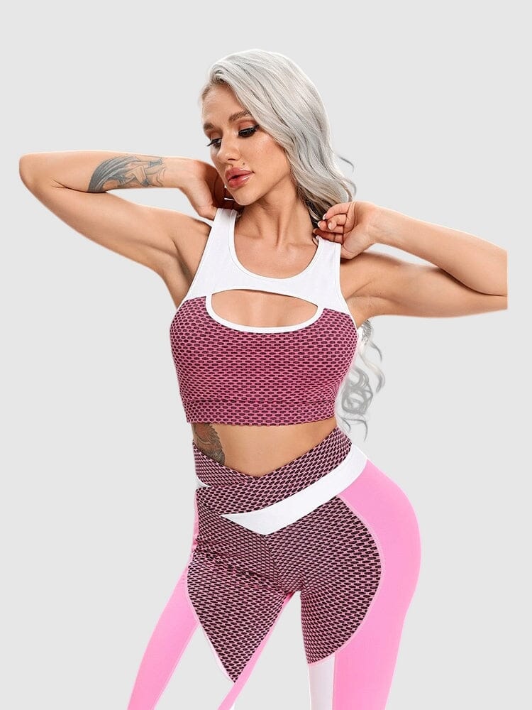 Ensemble Sport Sculptant, Legging Push Up et Brassière | Yogaova