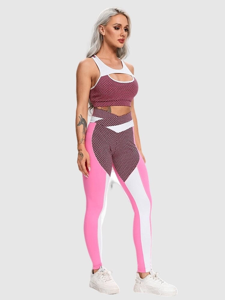 Ensemble Sport Sculptant, Legging Push Up et Brassière | Yogaova