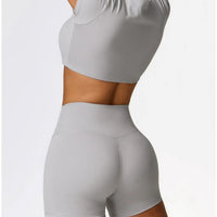 Ensemble Sport Short et Crop Top - DynamoDiva | Yogaova