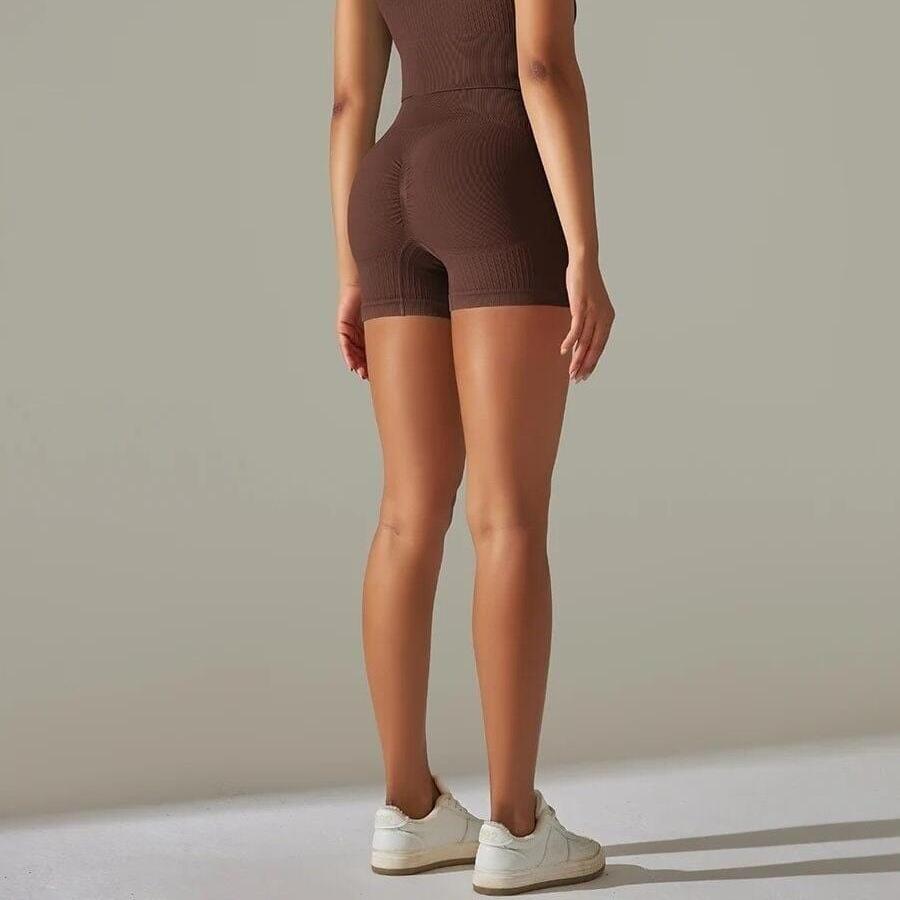 Ensemble Sport Short et Top Zippé  | Yogaova