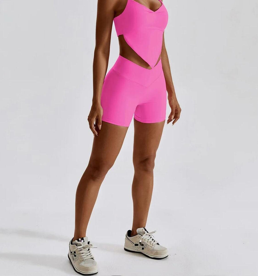 Ensemble Sport Short Poche - Suprem  | Yogaova