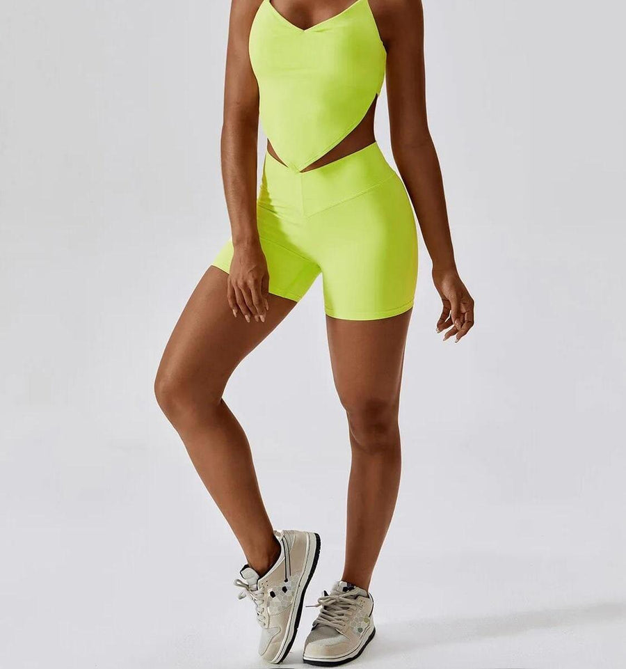 Ensemble Sport Short Poche - Suprem  | Yogaova