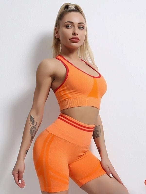 Ensemble Sport Short Push Up Et Brassière | Yogaova